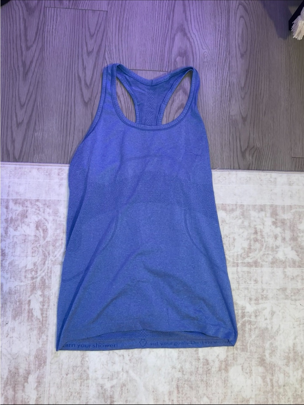 Lululemon Blue/PurpleRacerback Tank Top